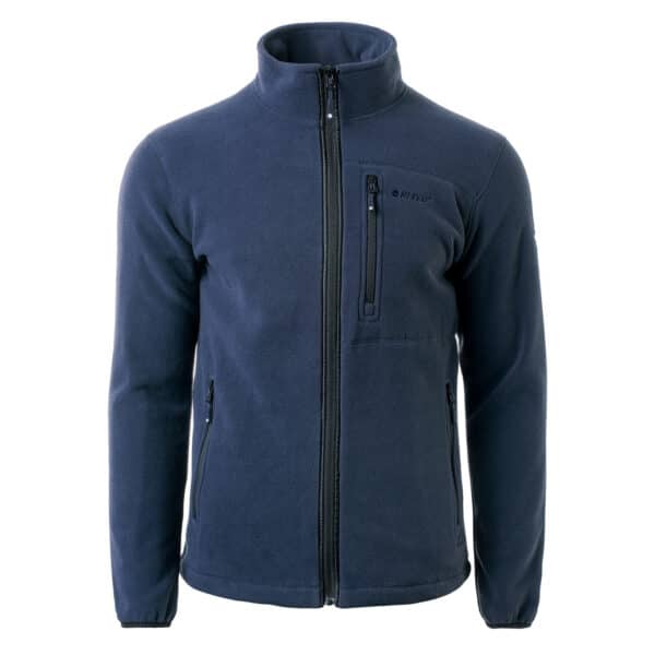 Męski Polar PORTO HI-TEC - NAVY - outdoorowe.pl