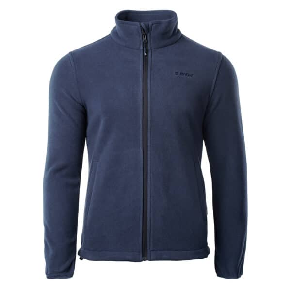 Męski Polar HENIS HI-TEC - NAVY - outdoorowe.pl