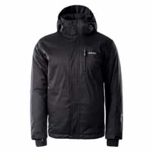 Męska Kurtka ocieplana ANGO HI-TEC - ANTHRACITE MELANGE / TORNADO - outdoorowe.pl