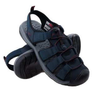 Męskie Sandały KENISER ELBRUS - NAVY/BLACK/DARK RED - outdoorowe.pl