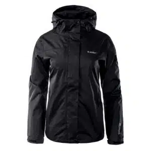 Damska Kurtka przejściowa LADY RESTI HI-TEC - BLACK/BLACK - outdoorowe.pl