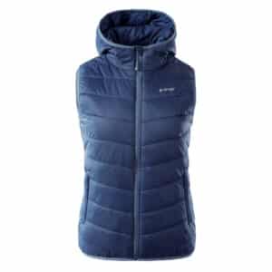 Damska Kamizelka pikowana LADY SOLNIS HI-TEC - MOONLIT OCEAN/BERNING SEA - outdoorowe.pl