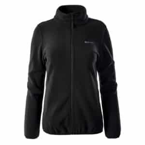 Damski Polar LADY ZOE HI-TEC - BLACK/BLACK - outdoorowe.pl