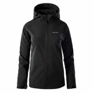 Damski Softshell LADY NETI HI-TEC - BLACK/BLACK - outdoorowe.pl