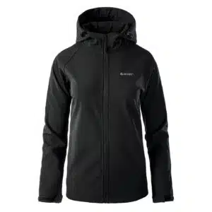 Damski Softshell LADY NETI HI-TEC - BLACK/BLACK - outdoorowe.pl