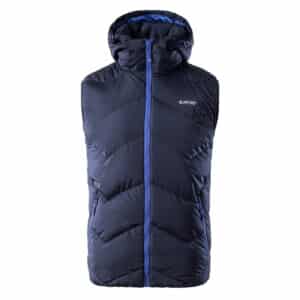Męska Kamizelka pikowana CHARMO HI-TEC - DRESS BLUES/LAPIS BLUE - outdoorowe.pl