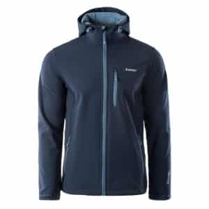 Męski Softshell CAEN HI-TEC - DRESS BLUES/COPEL BLUE - outdoorowe.pl
