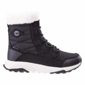 Damskie Śniegowce MESTIA MID WP WO'S HI-TEC - BLACK/WHITE - outdoorowe.pl