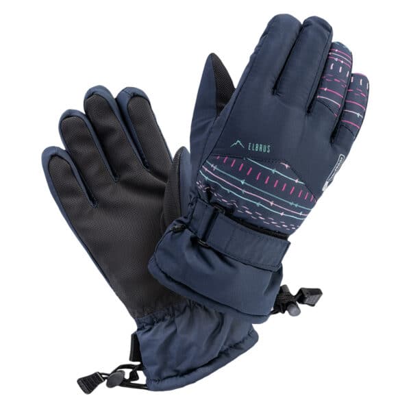 Dziecięce RĘKAWICE AKEMI JRG ELBRUS - DRESS BLUES/ETNO PRINT - outdoorowe.pl