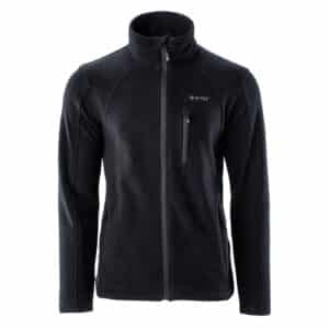 Męski Polar MONAR HI-TEC - BLACK - outdoorowe.pl