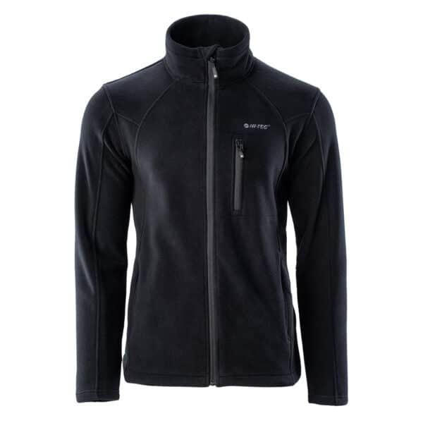 Męski Polar MONAR HI-TEC - BLACK - outdoorowe.pl
