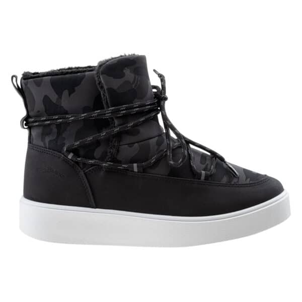 Damskie Buty zimowe NAZEFI MID W IGUANA - BLACK - outdoorowe.pl