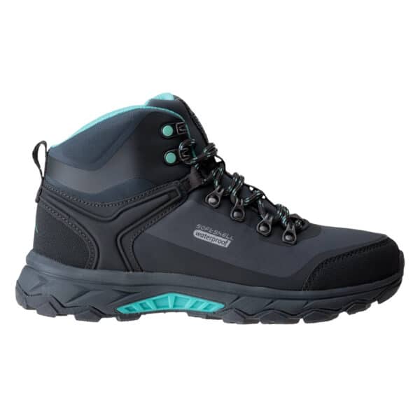 Damskie Buty EGLINTER MID WP WO'S ELBRUS - DARK GREY/TURQUOISE - outdoorowe.pl
