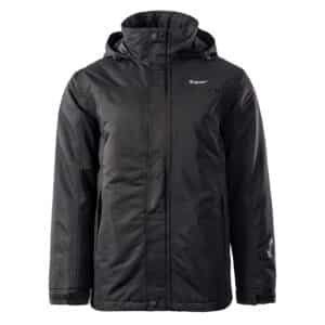 Męska Kurtka ocieplana CHRIS HI-TEC - BLACK - outdoorowe.pl