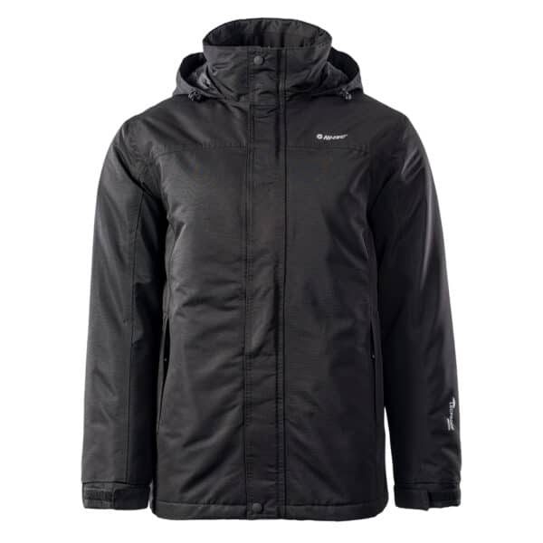 Męska Kurtka ocieplana CHRIS HI-TEC - BLACK - outdoorowe.pl