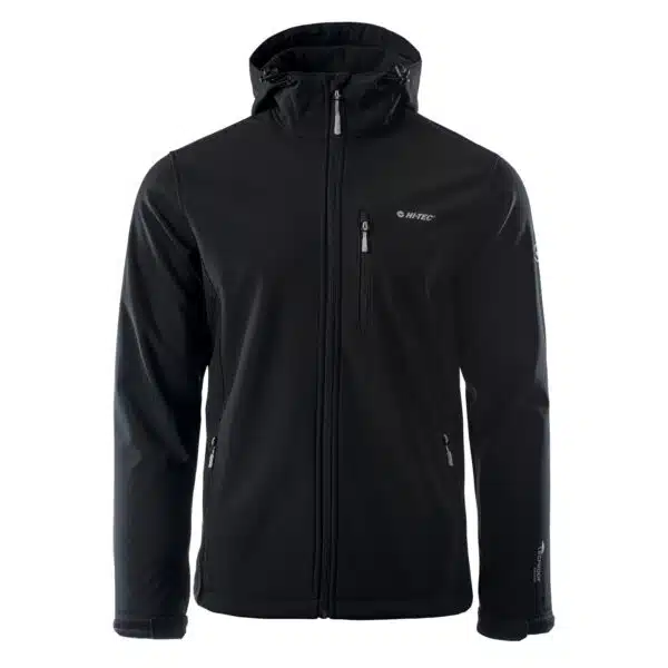 Męski Softshell CAEN HI-TEC - BLACK - outdoorowe.pl