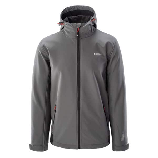 Męski Softshell NOXON HI-TEC - IRON GATE/BLACK - outdoorowe.pl