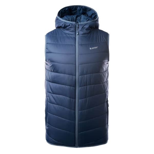 Męska Kamizelka pikowana SINLUS HI-TEC - MOONLIT OCEAN/BERING SEA - outdoorowe.pl