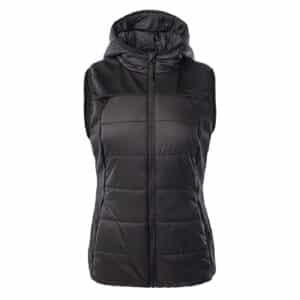 Damska Kamizelka pikowana LOANNA W IGUANA - BLACK - outdoorowe.pl