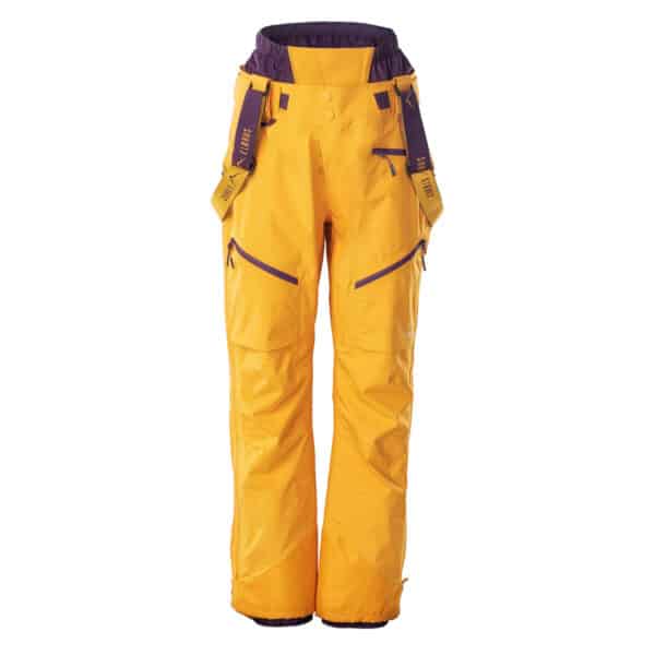 Damskie Spodnie SVEAN WO'S ELBRUS - CADMIUM YELLOW/BLACK PLUM - outdoorowe.pl