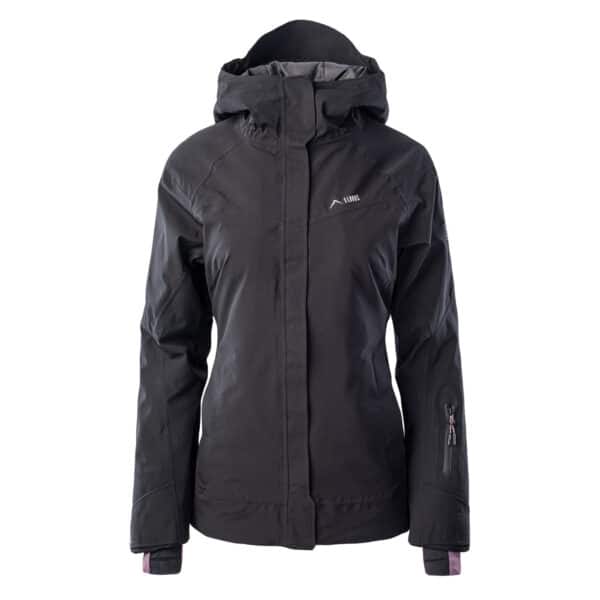 Damska Kurtka ocieplana KALMA WO'S SYMPATEX ELBRUS - BLACK/BLACK PLUM - outdoorowe.pl