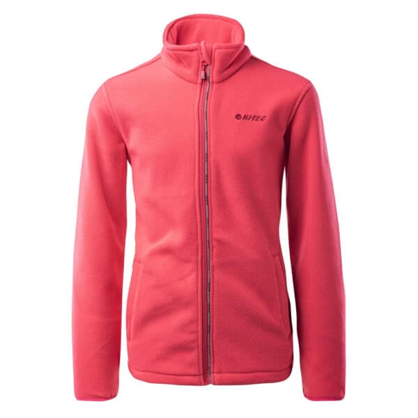 Dziecięcy Polar NADER JRG HI-TEC - ROSE RED - outdoorowe.pl