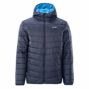 Męska Kurtka pikowana LOVARA HI-TEC - SKY CAPTAIN/BRILLIANT BLUE - outdoorowe.pl