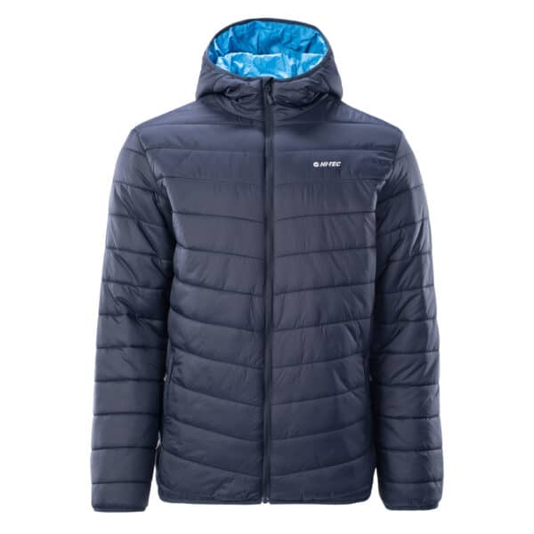 Męska Kurtka pikowana LOVARA HI-TEC - SKY CAPTAIN/BRILLIANT BLUE - outdoorowe.pl