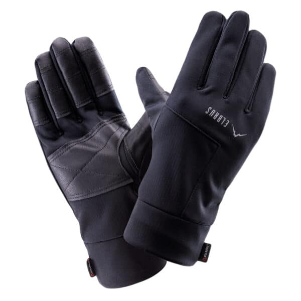 Damskie Rękawiczki TINIO POLARTEC WO`S ELBRUS - BLACK - outdoorowe.pl