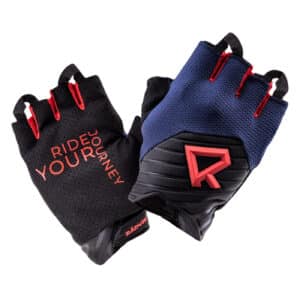 Męskie Rękawice CUTORT RADVIK - MEDIEVAL BLUE/RACING RED - outdoorowe.pl