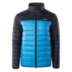 Męska Kurtka pikowana MONTANO HI-TEC - SKY CAPTAIN/BRILLIANT BLUE - outdoorowe.pl