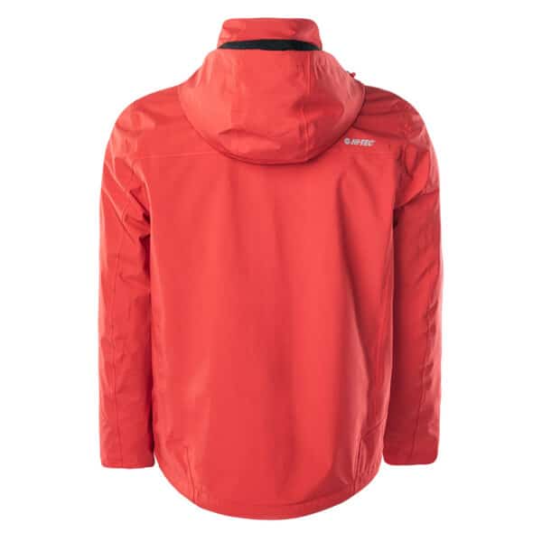 Męska Kurtka przejściowa OSCAR HI-TEC - HIGH RISK RED/ANTHRACITE - outdoorowe.pl