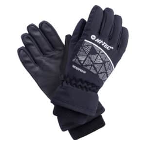 Dziecięce RĘKAWICE FLAM JR HI-TEC - BLACK - outdoorowe.pl