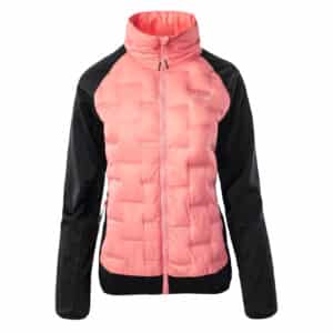 Damska Kurtka pikowana JULIMAR WO'S ELBRUS - FLAMINGO PINK/BLACK - outdoorowe.pl