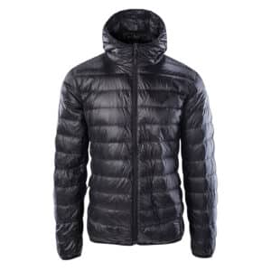 Męska Kurtka pikowana MARCHO IGUANA - BLACK - outdoorowe.pl