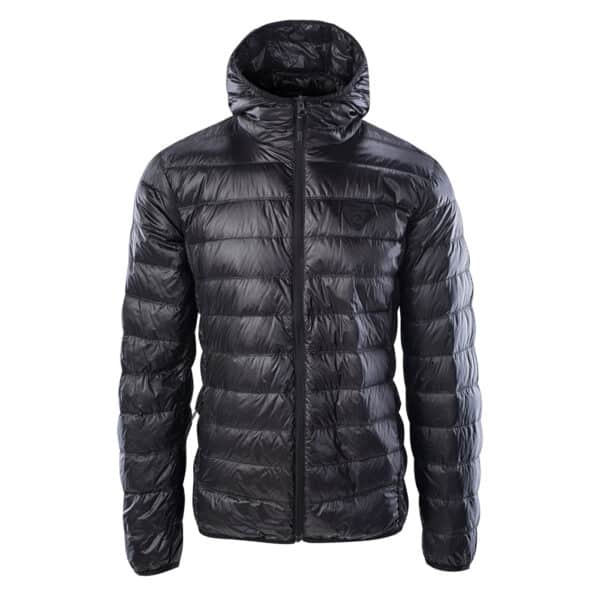 Męska Kurtka pikowana MARCHO IGUANA - BLACK - outdoorowe.pl