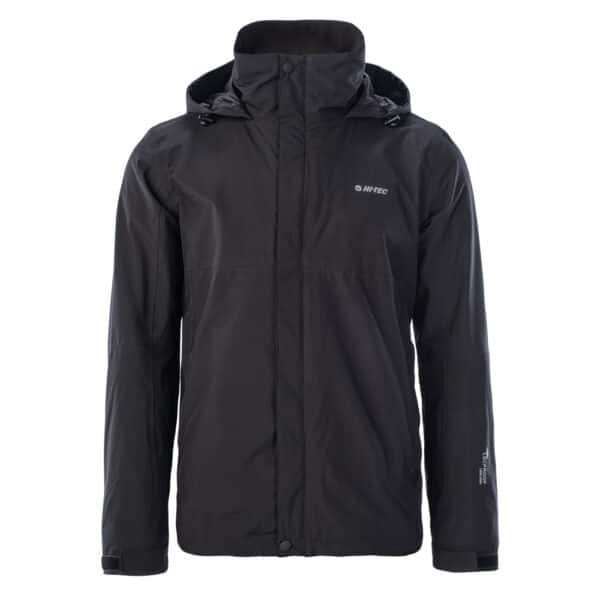 Męska Kurtka przejściowa HOWARD JACKET HI-TEC - BLACK - outdoorowe.pl