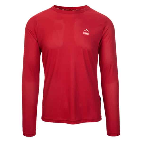 Męska Koszulka z długim rękawem ALAR POLARTEC ELBRUS - CHILLI PEPPER - outdoorowe.pl
