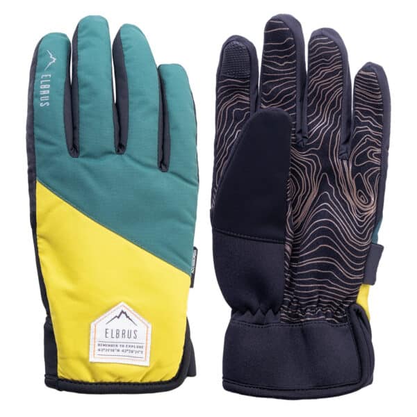 RĘKAWICE POINTE ELBRUS - JUNE BUG/BLACK/CITRONELLE - outdoorowe.pl