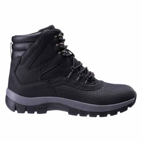 Męskie Śniegowce BLAZI MID HI-TEC - BLACK - outdoorowe.pl