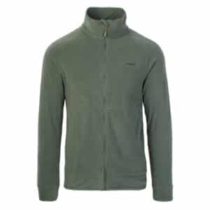 Męski Polar SAULI HI-TEC - DUCK GREEN/ECRU OLIVE - outdoorowe.pl