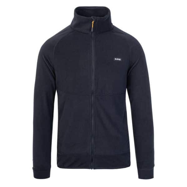 Męski Polar SAULI HI-TEC - SKY CAPTAIN/FLAME ORANGE - outdoorowe.pl