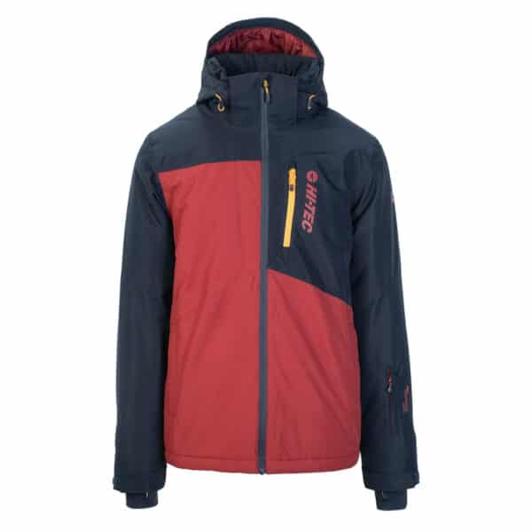 Męska Kurtka ocieplana ALPIR HI-TEC - SKY CAPTAIN/MERLOT - outdoorowe.pl
