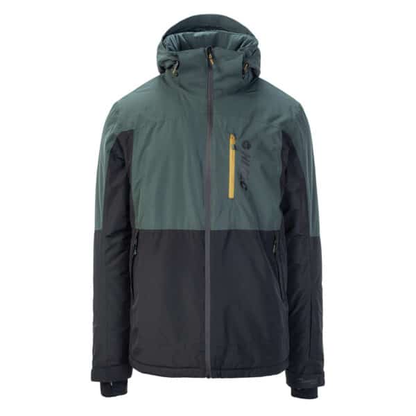 Męska Kurtka ocieplana MOREN HI-TEC - DARKEST SPRUCE/BLACK - outdoorowe.pl