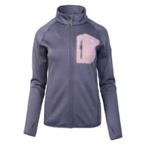 Damska Bluza NOMI WO'S ELBRUS - GRAYSTONE/ELDERBERRY - outdoorowe.pl