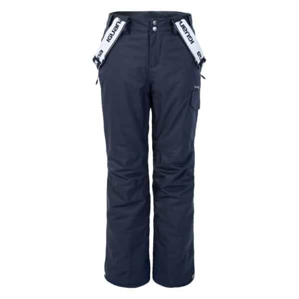 Damskie Spodnie NALA II W IGUANA - POLAR NIGHT/ WHITE - outdoorowe.pl