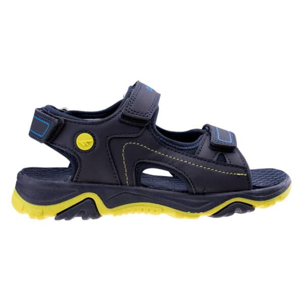 Dziecięce Sandały SOLIN JR HI-TEC - NAVY BLAZER/LIME/BLUE - outdoorowe.pl