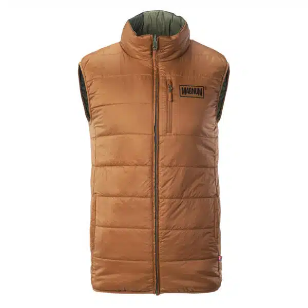 Męska Kamizelka pikowana MAGNUM ESCARO PRIMALOFT VEST MAGNUM - COYOTE BROWN/BRONZE GREEN - outdoorowe.pl