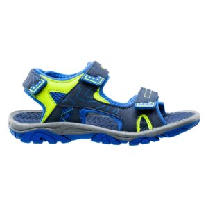 Dziecięce Sandały MENAR JR HI-TEC - NAVY/LAKE BLUE/LIME - outdoorowe.pl