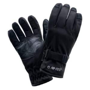 Męskie Rękawiczki LANSA HI-TEC - BLACK - outdoorowe.pl